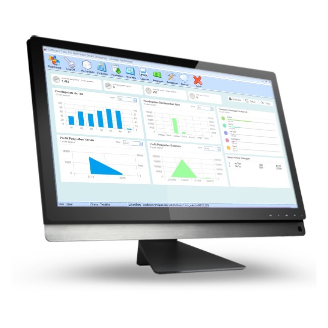 Software Komputer Kasir Toko - Program Kasir - Aplikasi Kasir Original Bergaransi