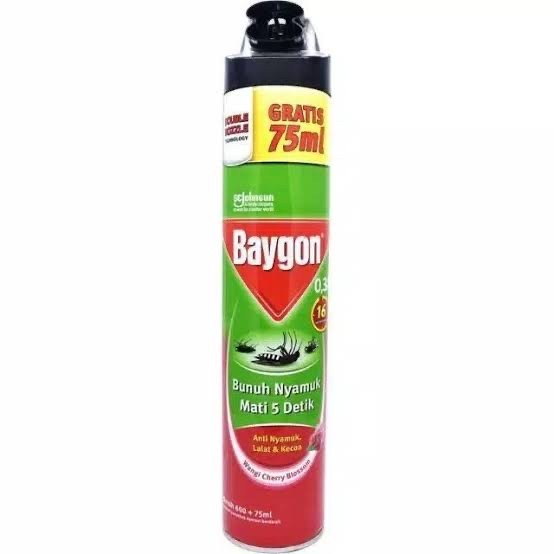 baygon semprot cair 600 + 75ml