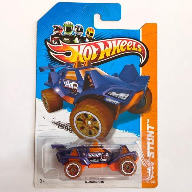 Mainan Hot Wheels Quicksand Quick Sand ungu orange 2013 HW Stunt