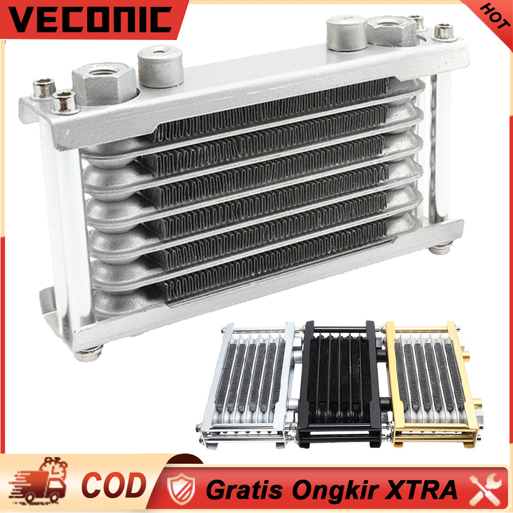 Radiator Pendingin Mesin Motor untuk Motor Cooler Cooling Radiator Trail ATV Motor Trail Skuter Go K