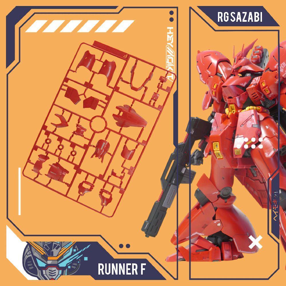 RUNNER PART F NON BANDAI RG SAZABI MODELKIT