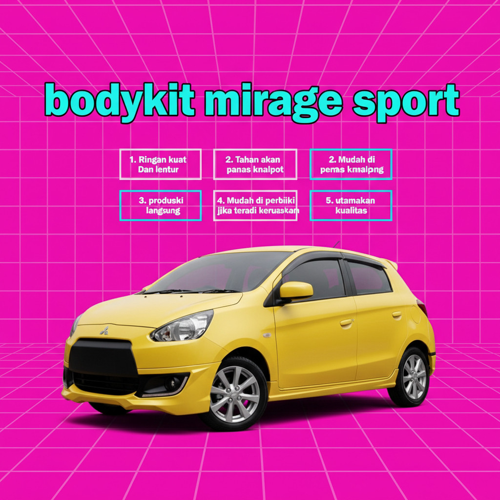 bodikit bodykit mirage sport bodikit mirage bodykit mitsubishi mirag
