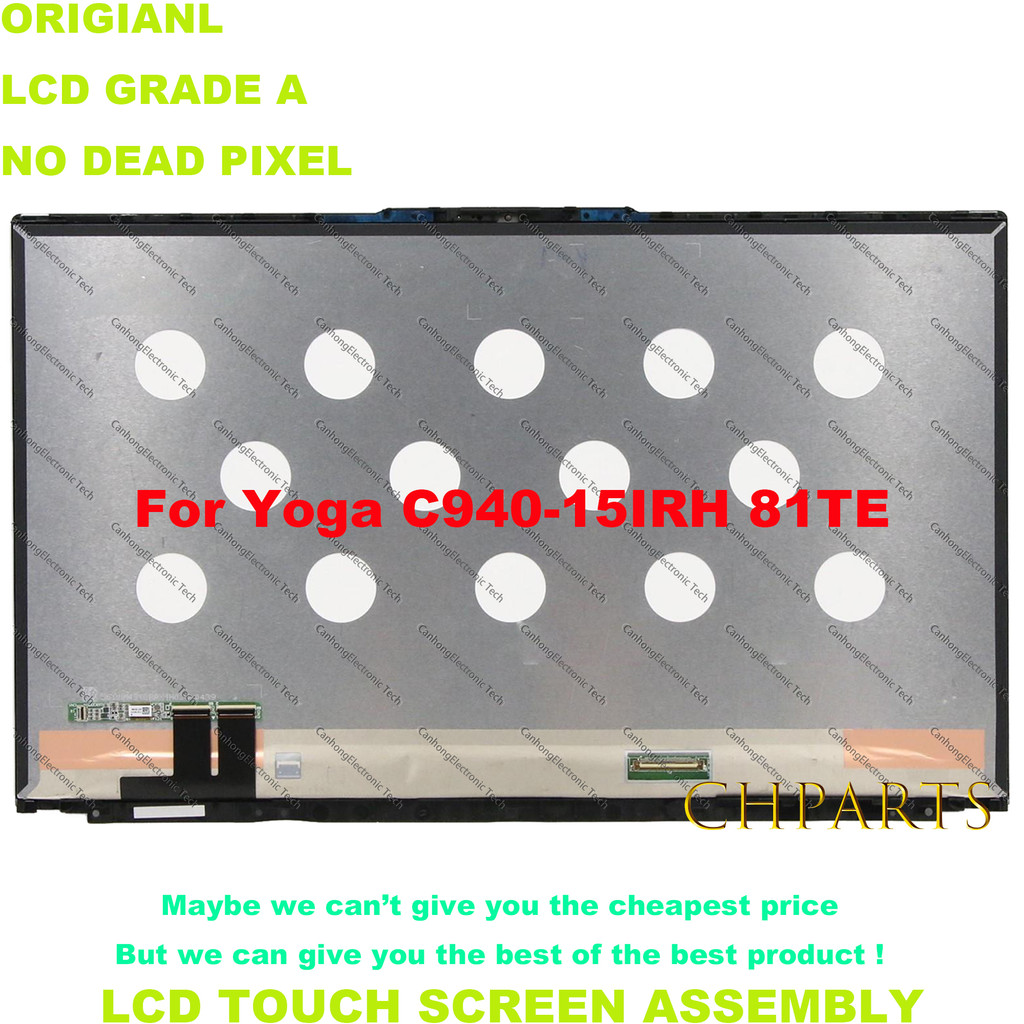 15.6" FHD UHD LCD For lenovo Ideapad Yoga C940 15 C940-15IRH 81TE Lcd Touch Screen splay gitizer Ass