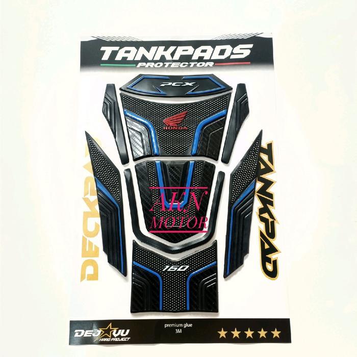 Tankpad PCX 160 tengpet PCX 160 karet - MERAH