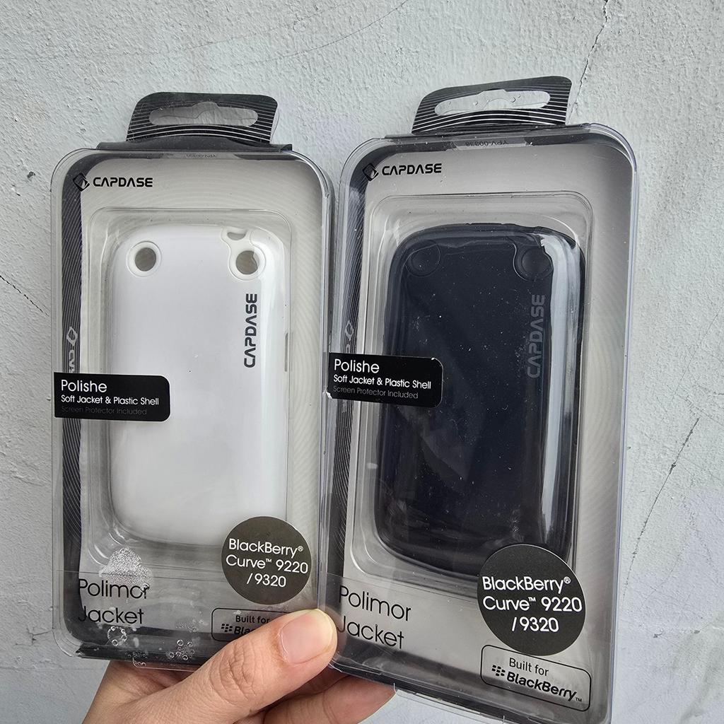Capdase Soft Case Compatible For Blackberry Armstrong 9320/ Davis 9220 Include Screen Guard