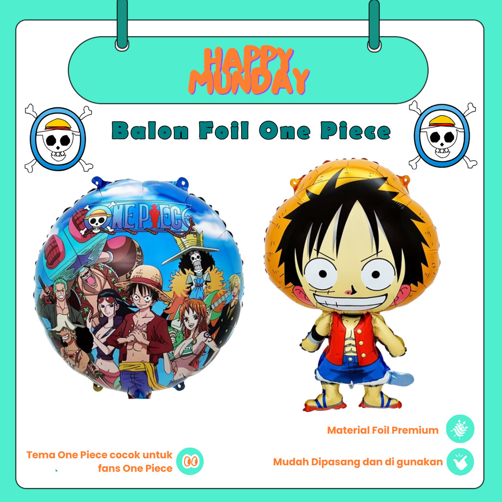 Balon Foil One Piece