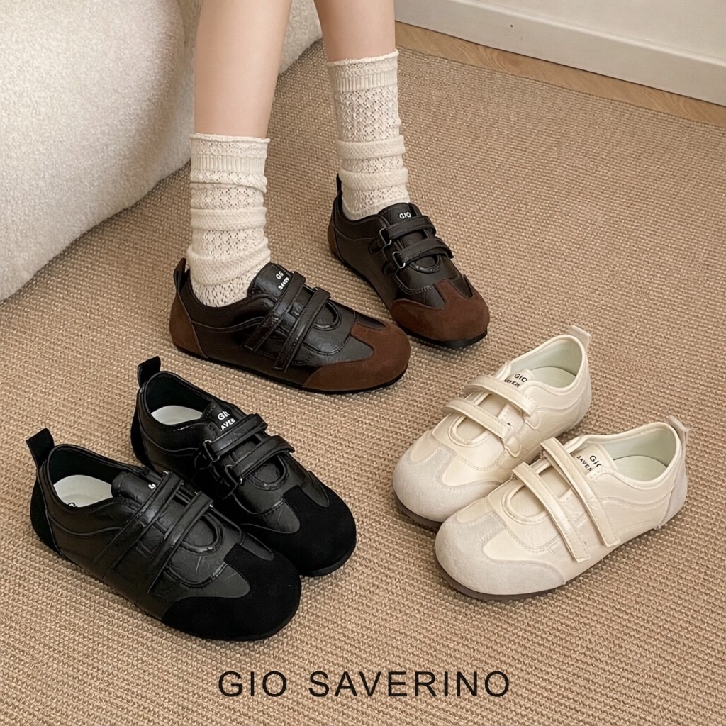 Gio Saverino Sepatu Ballet Sneakers Wanita Yunseo Shoes