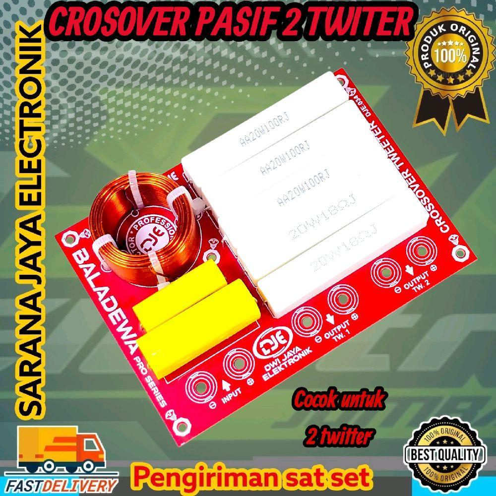 CROSOVER PASIF TWITER 4OHM 16OHM