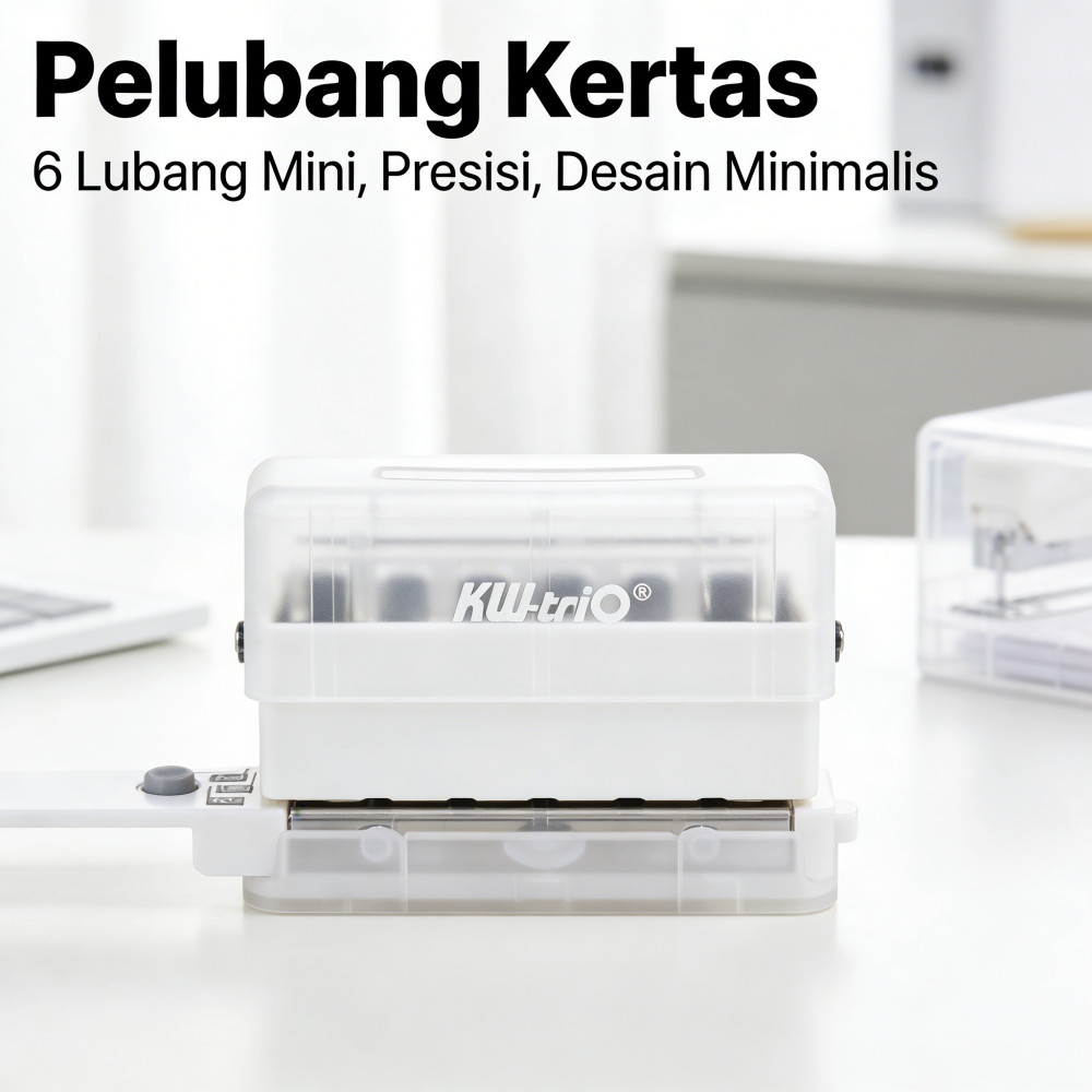 Kertas Mini 6 Pons A5 A4 B5 Motif Kertas / Pembolong Kertas