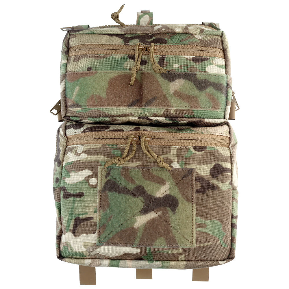 LV119 Tactical Vest Plate Carrier Backpack Assault Back Panel Core for Mag/Map/Water Storage Large P