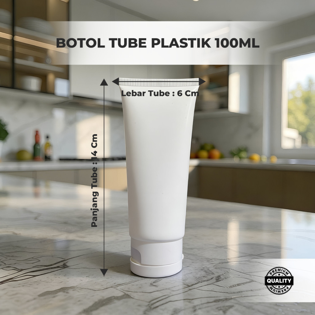 Botol Tube 100ml/ Botol Kosmetik / Botol Tube