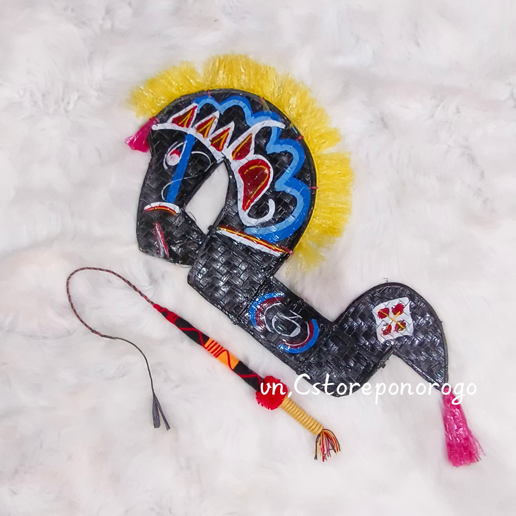 ASLI KEDIRI Terbaru JARANAN ANAK + PECUT PAKET MURAH / kuda lumping / kuda lumping anak / kuda pegon