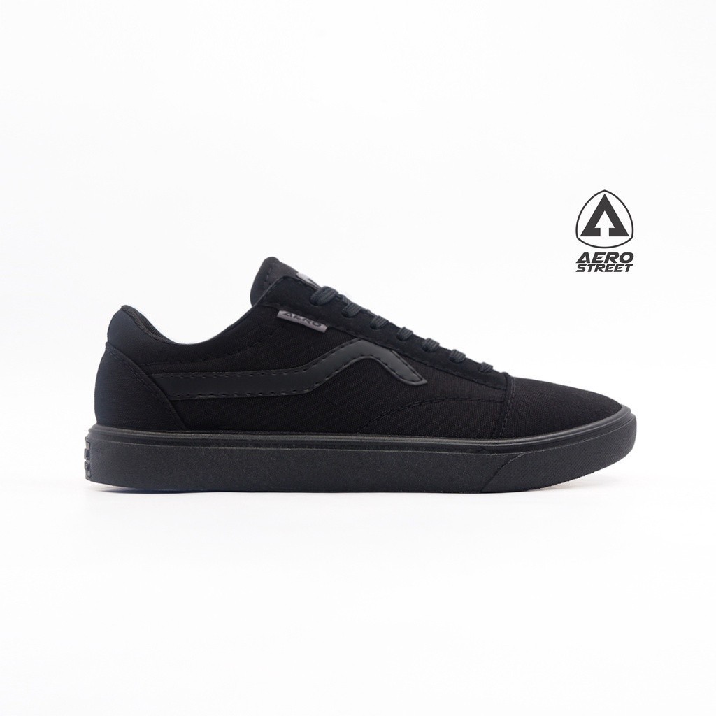 Rdelisa Aerostreet 37-44 Massive Low All Black - Sepatu Sneakers Casual -