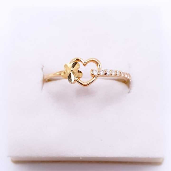 CINCIN COR MDL MTAD BUNGA 8K HWT // ( 0.660 GR / SIZE 16.5 )