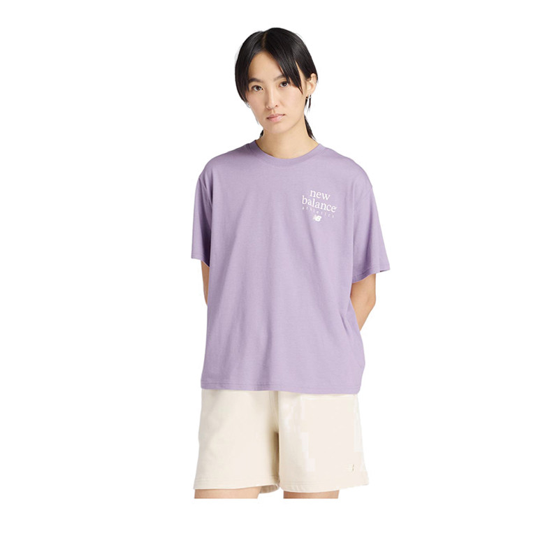 New Balance LC Athletics Women's Tshirt - Purple