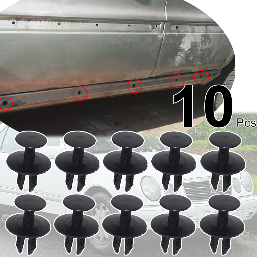 10Pcs For Benz W203 A208 W210 W163 C140 R129 W221 A124 A209 Sprinter Engine Bay Shield Boot Lining T