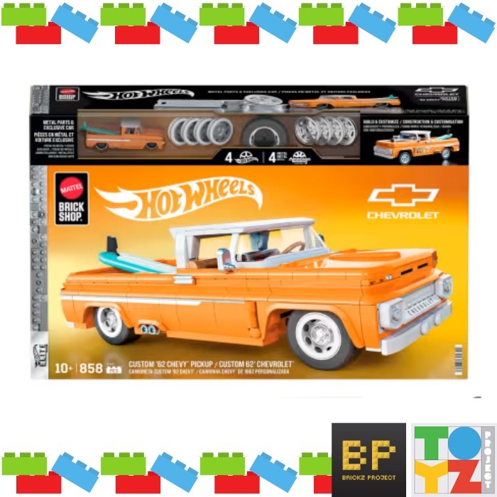 HotWheels Matel Brick Shop - Custom ’62 Chevy Pickup