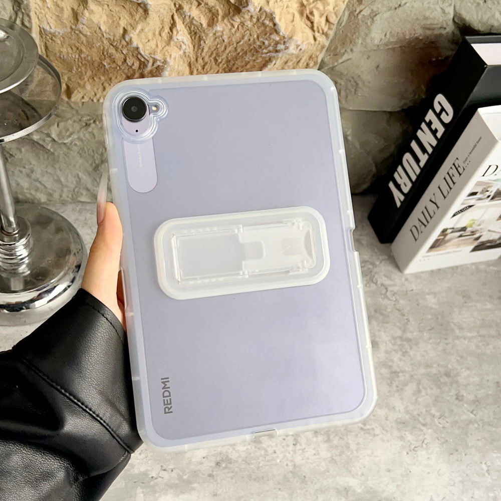 Shockproof Transparent Stand Case for Xiaomi Mini Pad 8.8/Redmi K Pad 8.8 2025 TPU Back Cover Protec