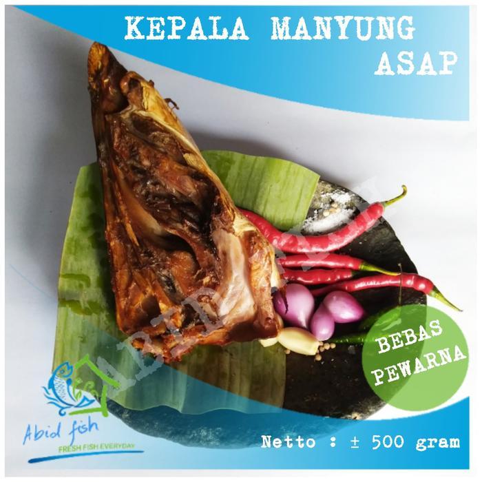 Kepala manyung asap size Besar | ikan manyung | kepala manyung asap