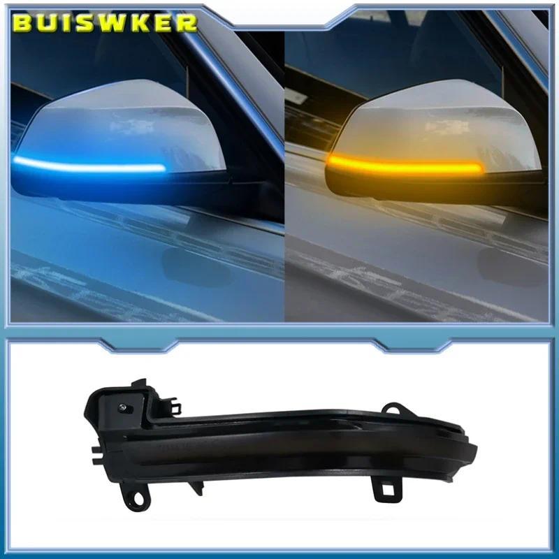 Untuk BMW 1 2 3 4 X1 M Series F20 F30 F31 F32 F33 F34 F36 E84 i3 Lampu Sein Dinamis LED Hitam Lampu 