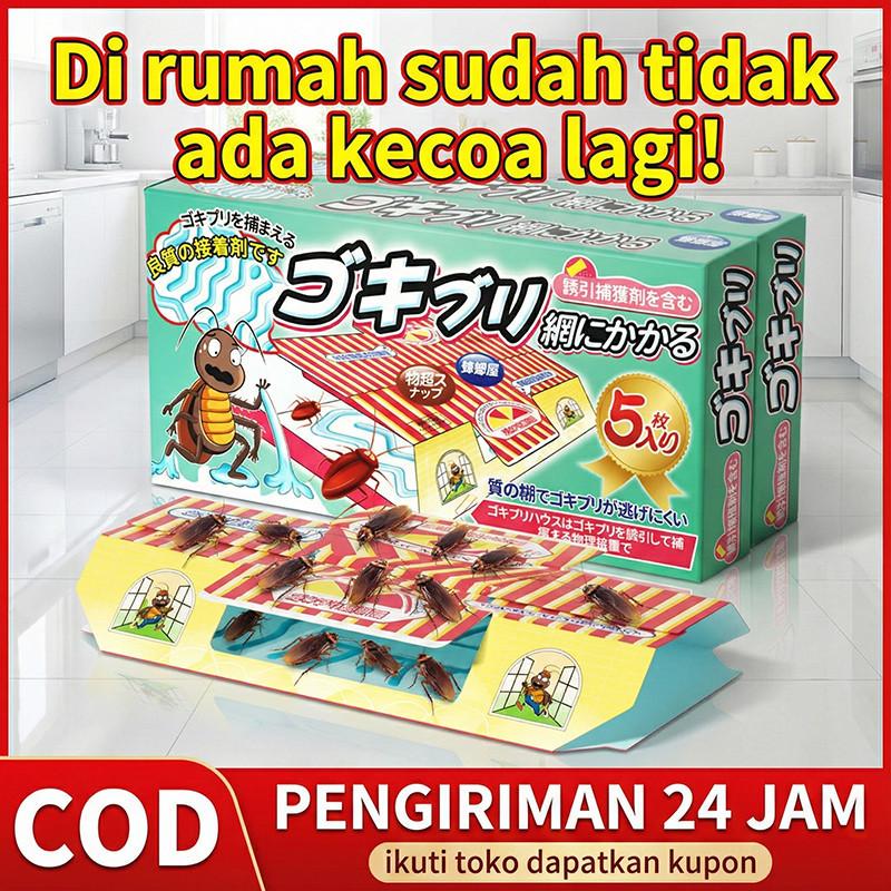Rumah Perang kap Kecoa Perangkap Rumah Kecoa Jebakan Lem  Kecoa Cicak Rumah Kecoak Jebakan Perangkap