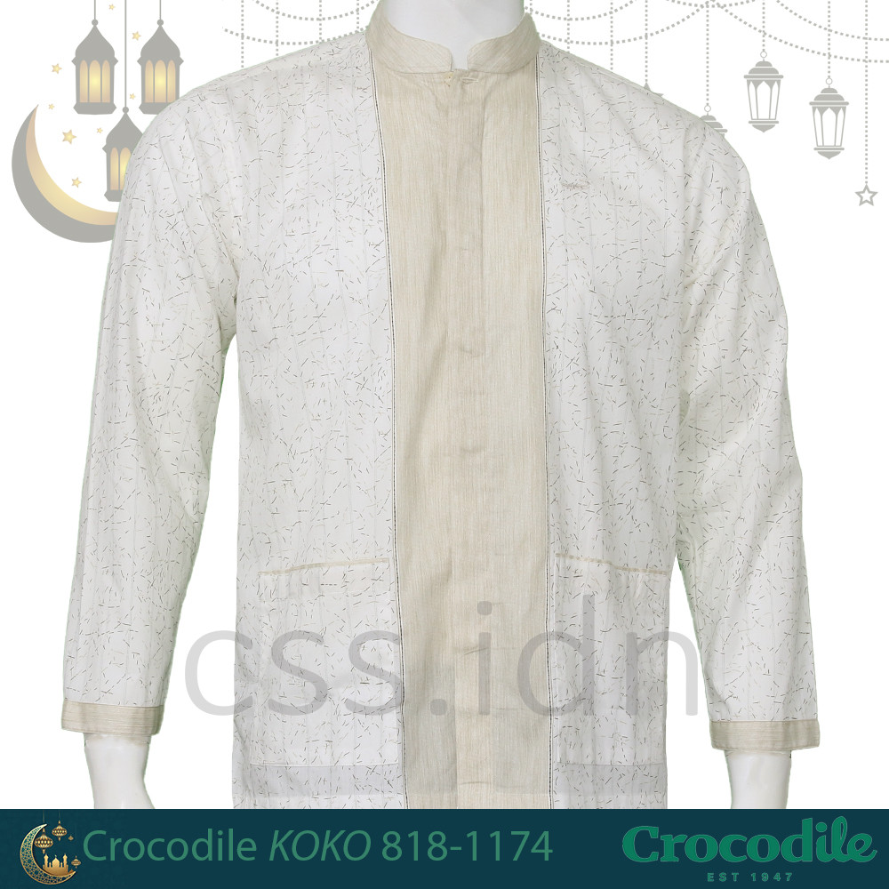 Kemeja KOKO Pria Lengan Panjang Crocodile 818-1174