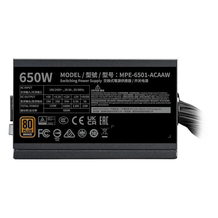 Cooler Master MWE Bronze 650 V3