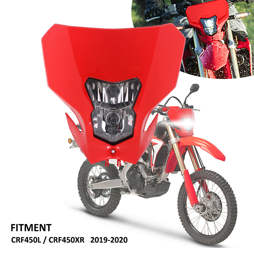 Motorcycle Headlight Headlamp Head Light 12V For HONDA CRF450L CRF450XR CRF 450L 450XR 2019 2020 Mot