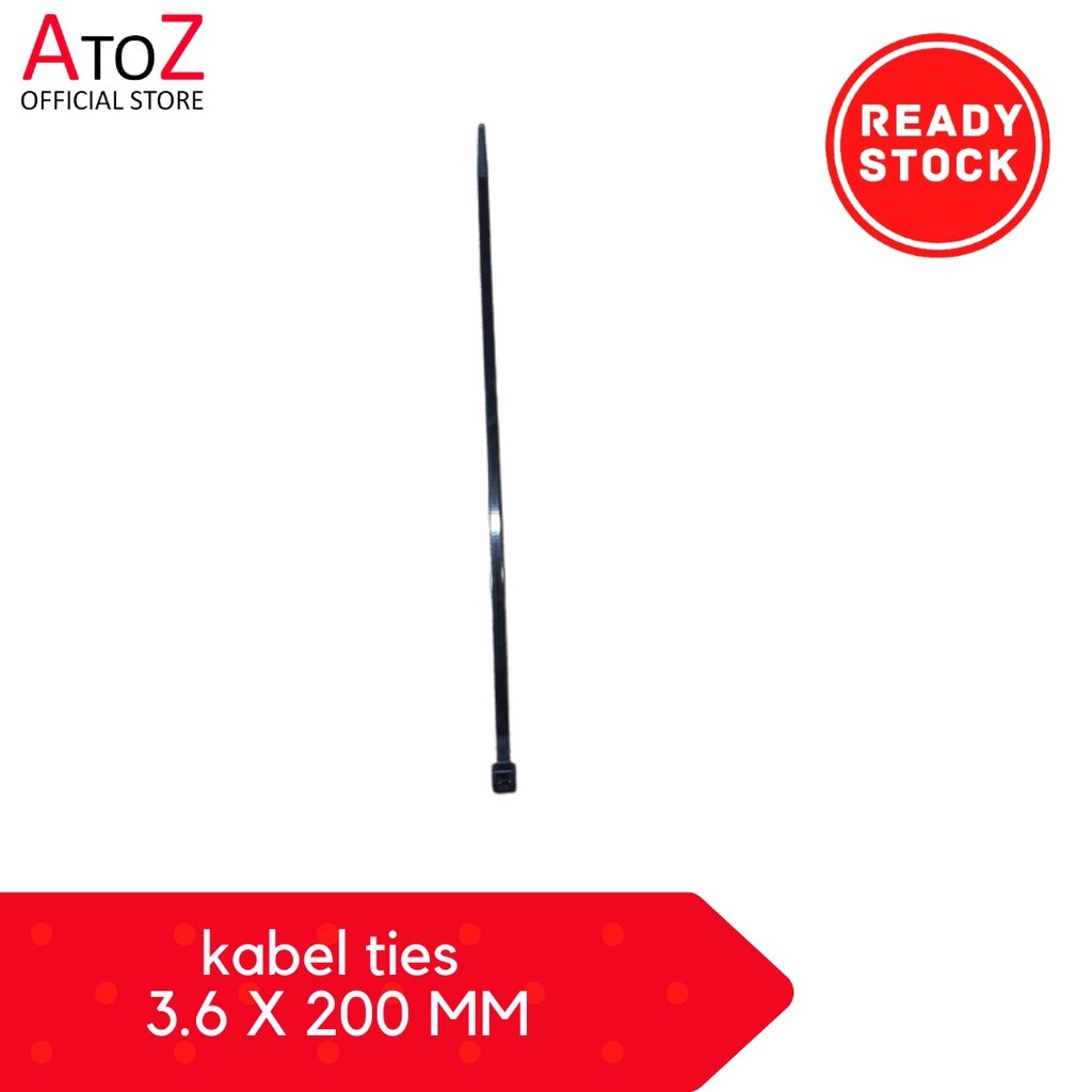 Kabel Ties 3.6 X 200 MM /cable ties/kabel serut