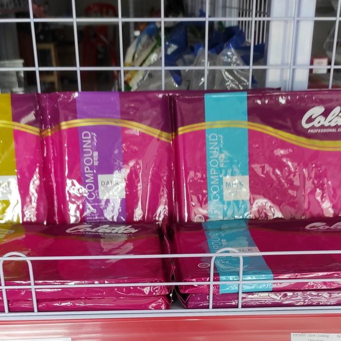 Collatta Compound Chocolate Coklat Compound Dark/Milk/White 1 kg - Dark