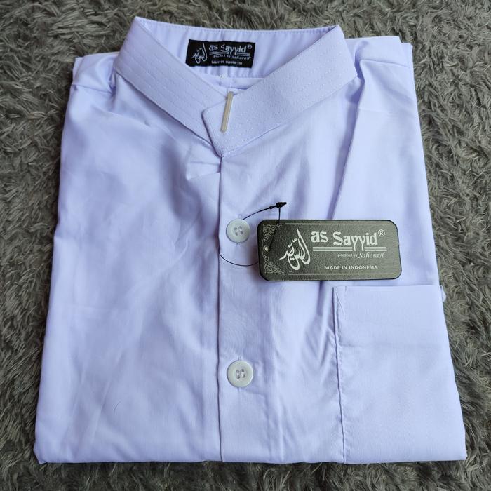 Baju Koko Ammu AsSunnah Habib - Putih, M