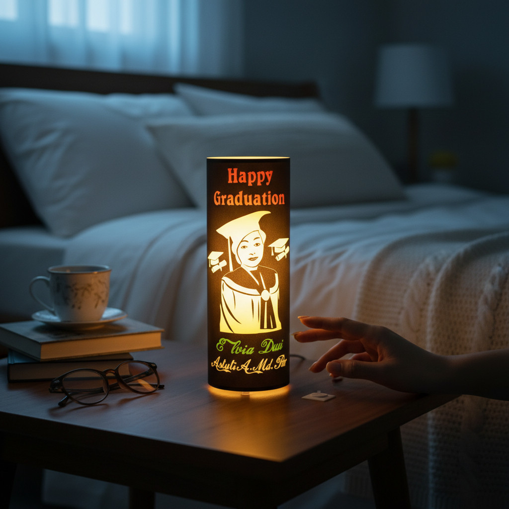 Kado Wisuda / Souvenir Wisuda / Hadiah Wisuda - Lampu Hias