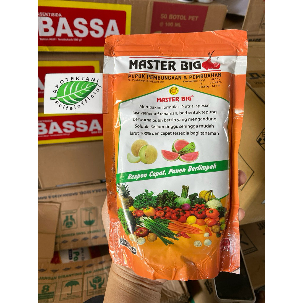 Pupuk Master Big 500 Gram 100% Original