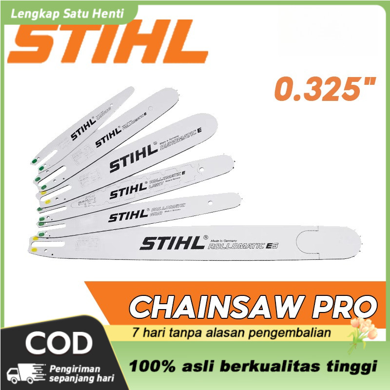 Guide Bar Chainsaw 20/22/24 inch Laser Untuk Mesin Gergaji Kayu