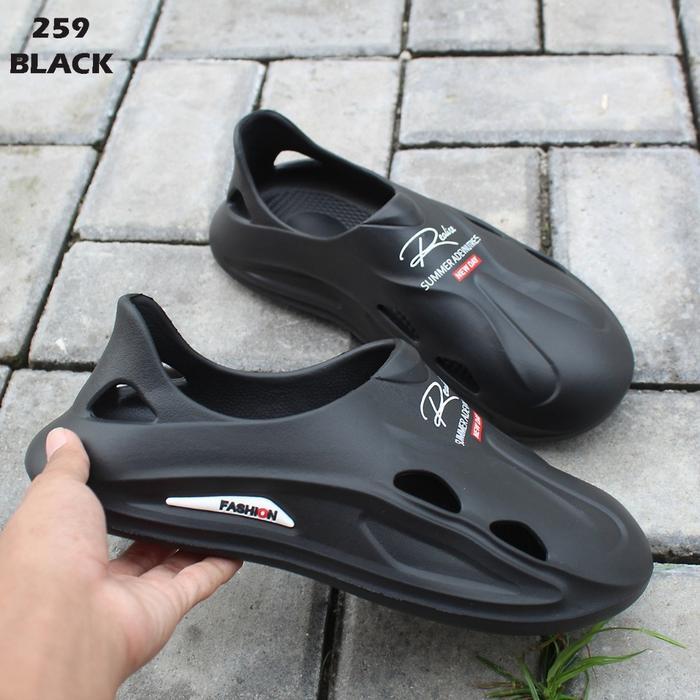 (Wevamoli) Sepatu Sandal Karet Pria Import W259 Sandal Sepatu Kekinian Pria Sandal Pria Karet Import