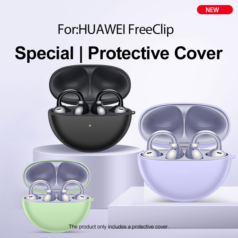 Silicone earphone cover for HUAWEI FreeClip  Bluetooth earphones