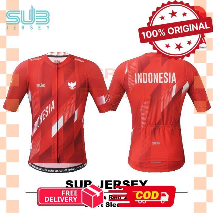 SUB Jersey Indonesia 2023 Short Sleeve Jersey Sepeda Premium Series - S -biker