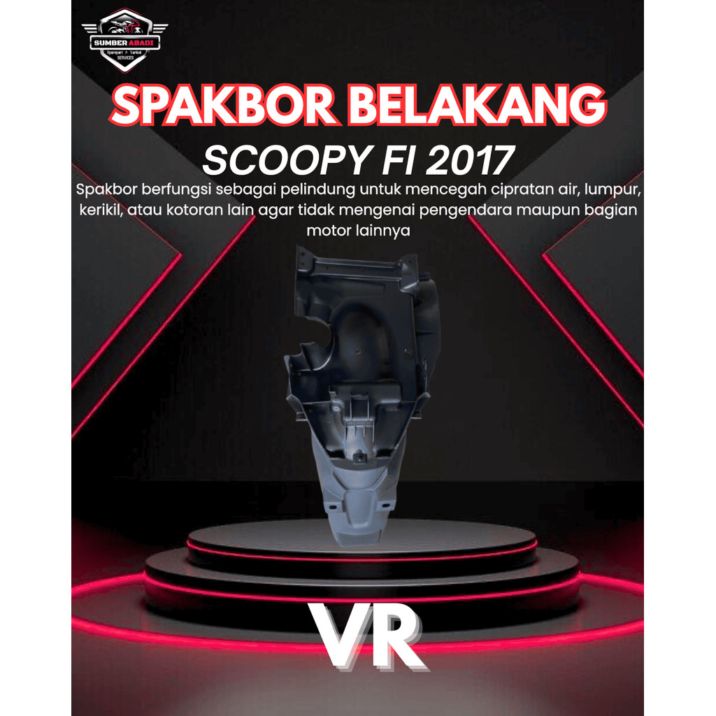 VR Spakbor Belakang Scoopy FI 2017