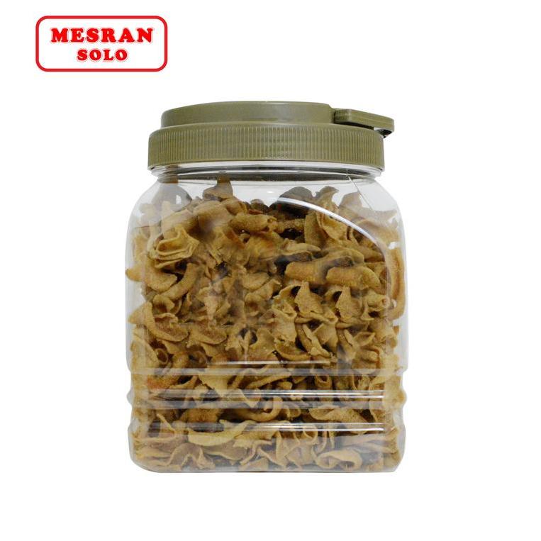 PROMO  KERIPIK USUS GORENG TANPA TEPUNG MESRAN 300 GRAM TOPLES SNACK SOLO