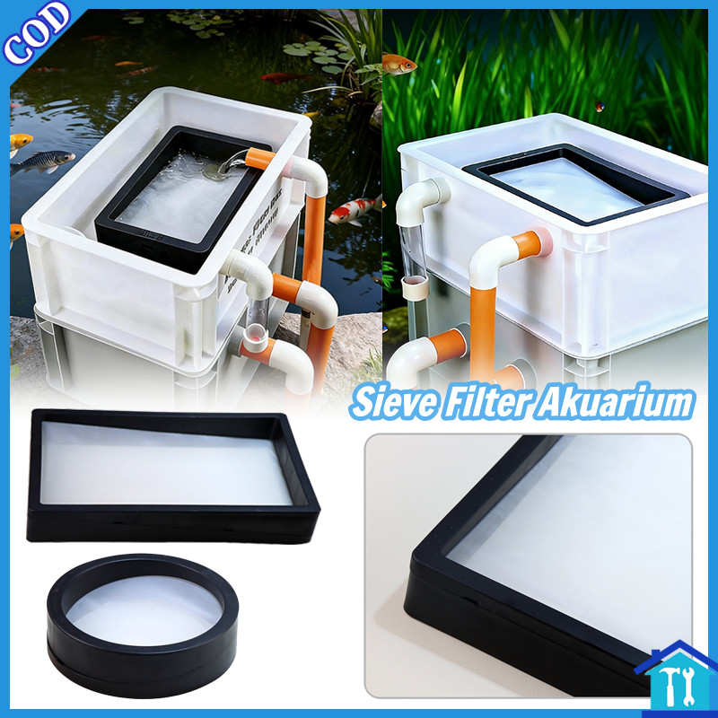 Sieve Filter Aquarium Untuk Membersihkan Air Kotoran Aquarium Ikan