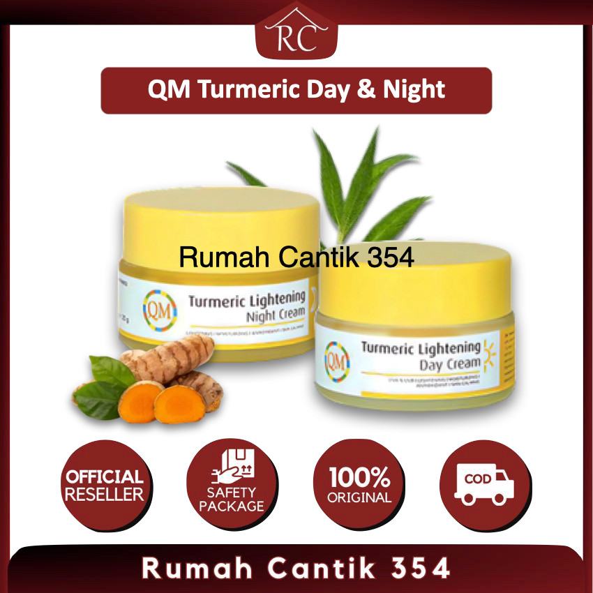 Rumah Cantik | QM Turmeric Lightening Day and Night Cream