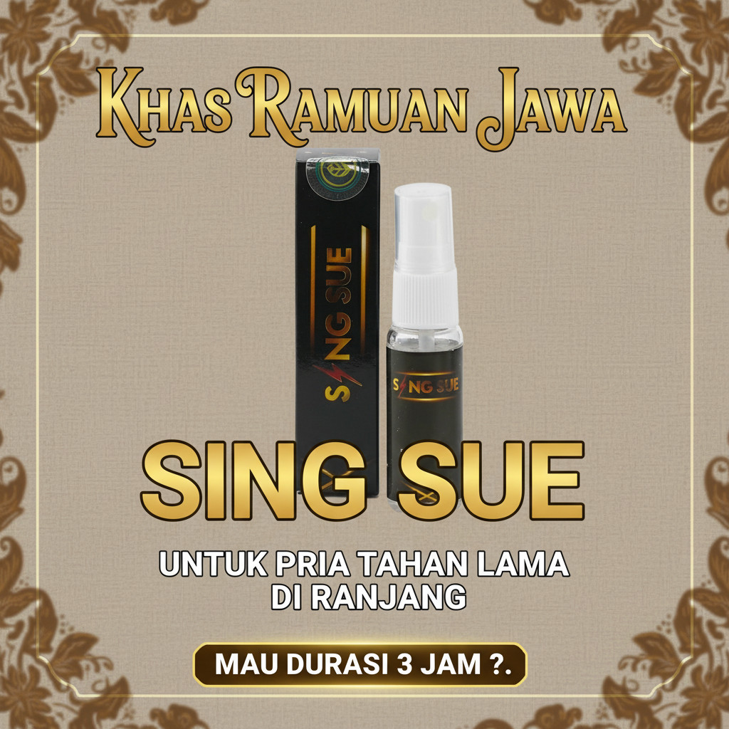 Sing Sue Spray Tahan Lama Pria Obat Kuat Dewasa Semprot