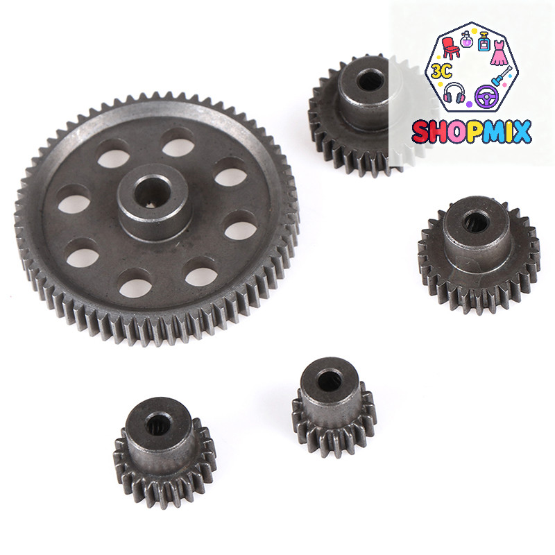 HSP Steel Metal Spur fferential Main Gear 17T/21T/26T/29T/64T Pinion Gear