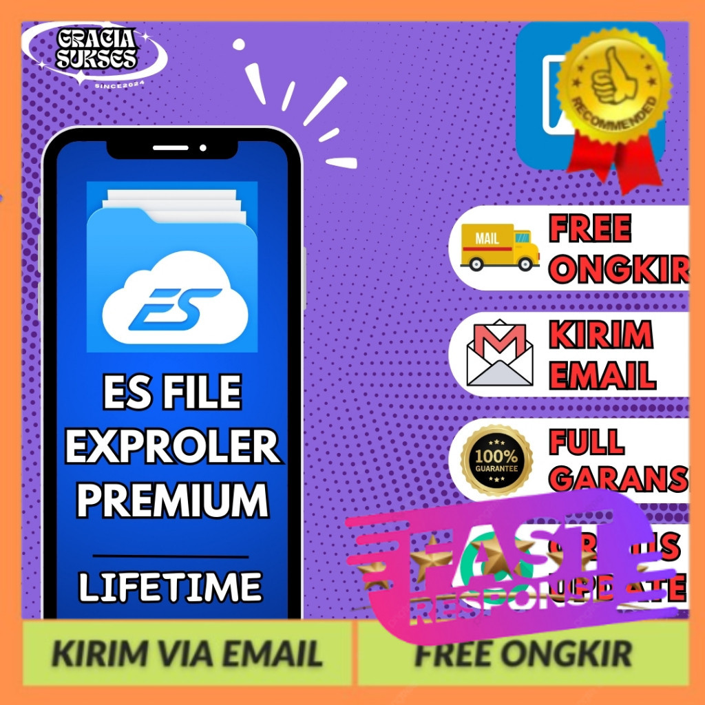 ES File Explorer Pro Premium Lifetime Bergaransi Selamanya Tech