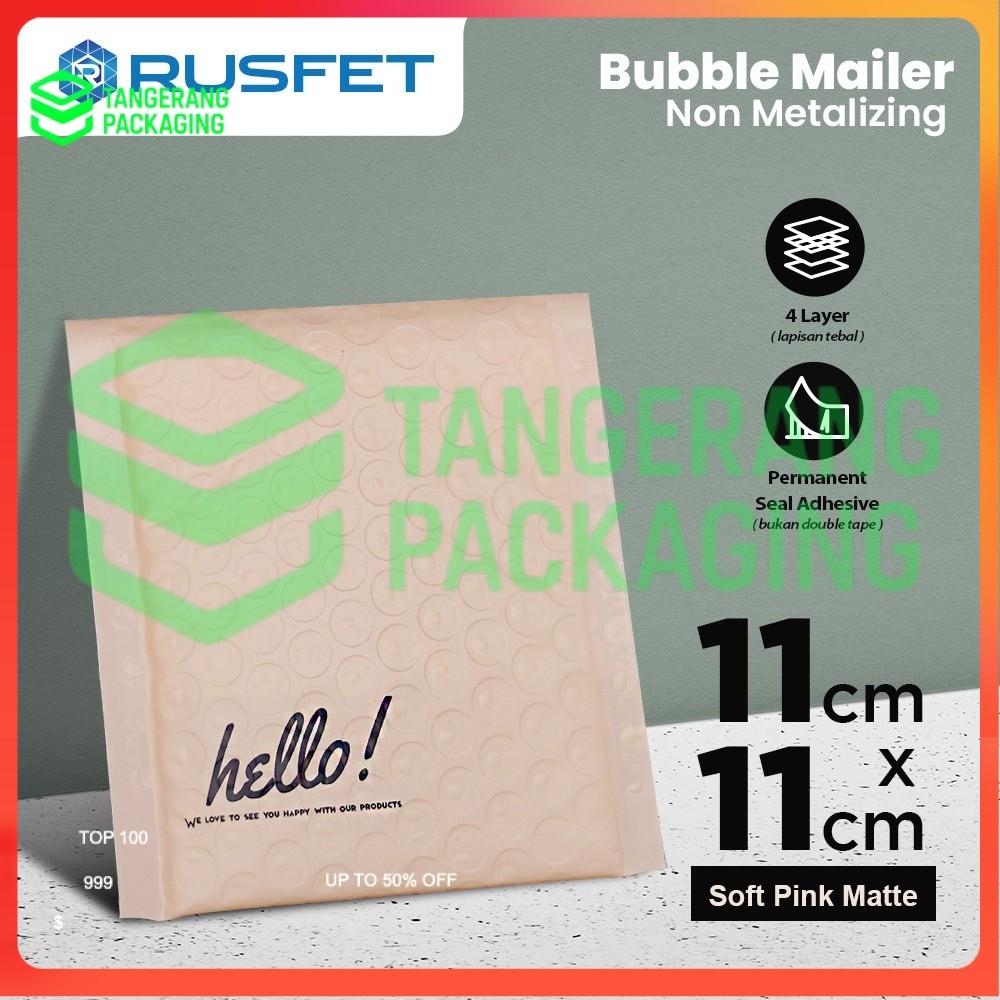 Bubble Amplop Bubble Mailer Bubble Packing Amplop Bubble Soft Pink