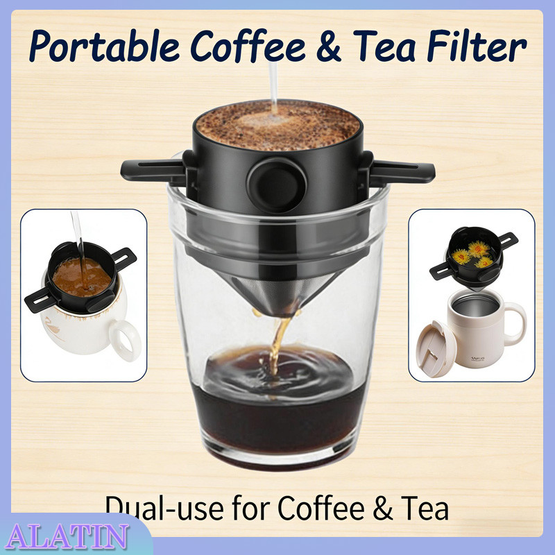 Filter Penyaring Kopi Portable Cone Coffee Dripper / Dripper Cone Saringan Kopi Teh Filter Penyaring