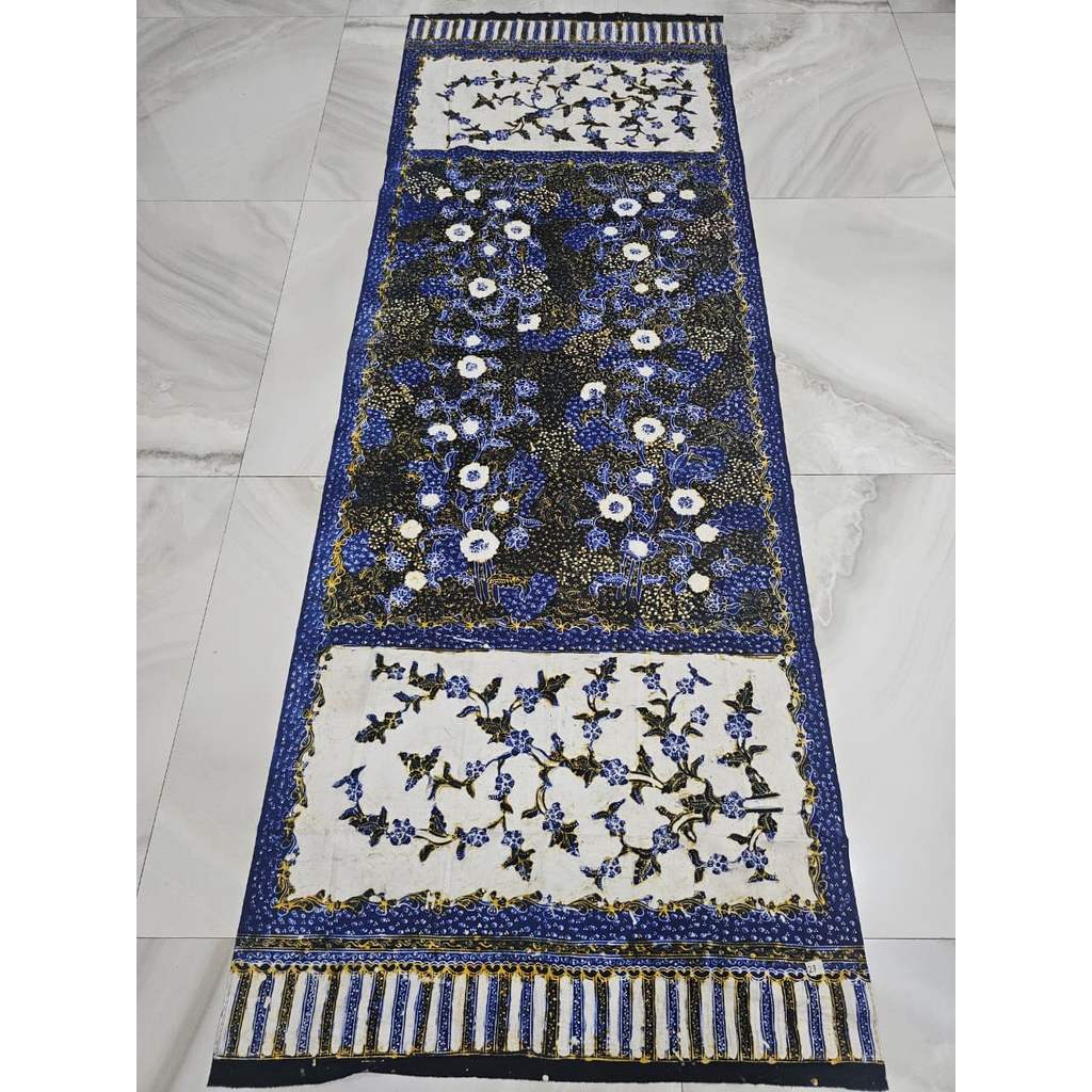 selendang 2 warna batik tulis lasem