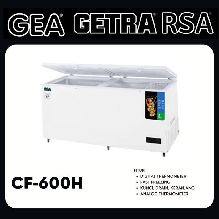 CHEST FREEZER / BOX FREEZER RSA CF-600H KULKAS CHEST FREEZER 500 L
