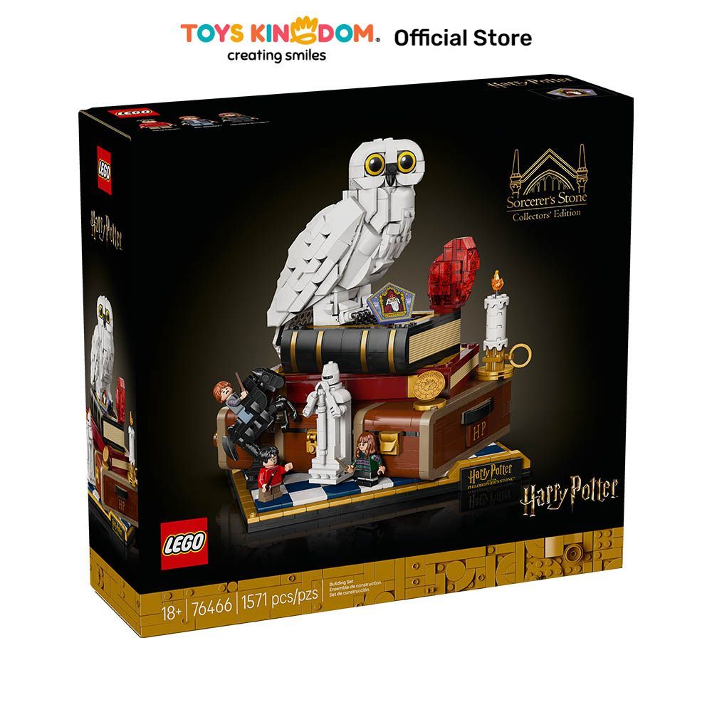 Toys Kingdom LEGO Harry Potter Sorcerers Stone Set 1571 pcs 76466 - Mix Balok Susun Building Blocks 