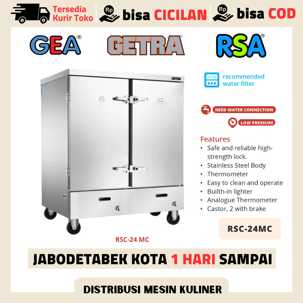 Gas Rice Cooker Getra Rsc 24 Mc Mesin Penanak Nasi Gas Garansi Resmi